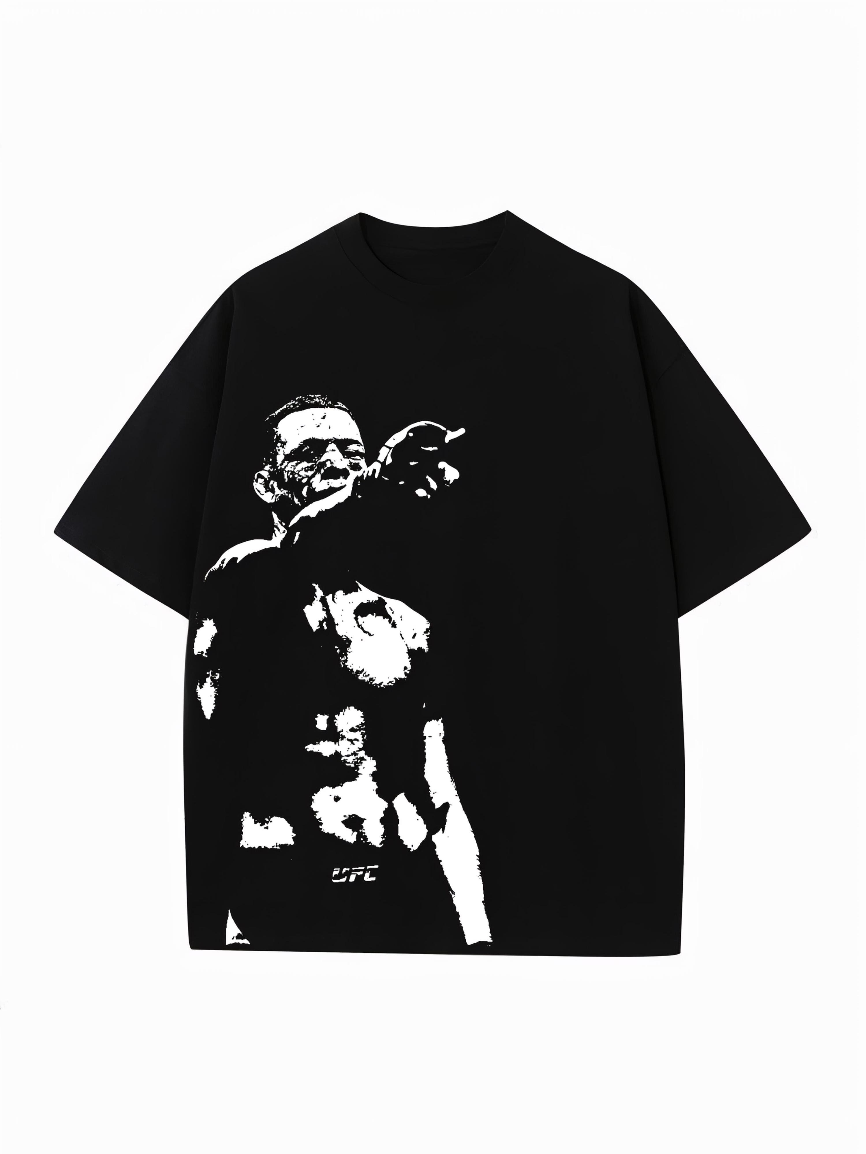 Oversized nate diaz tshirt